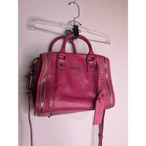 Old Trend Genuine Leather Pink Mini Trunk Crossbody Bag Orchid Chic Fun Summer